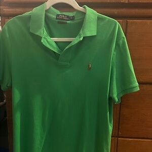 Polo by Ralph Lauren Men's Vibrant Green Polo Shirt